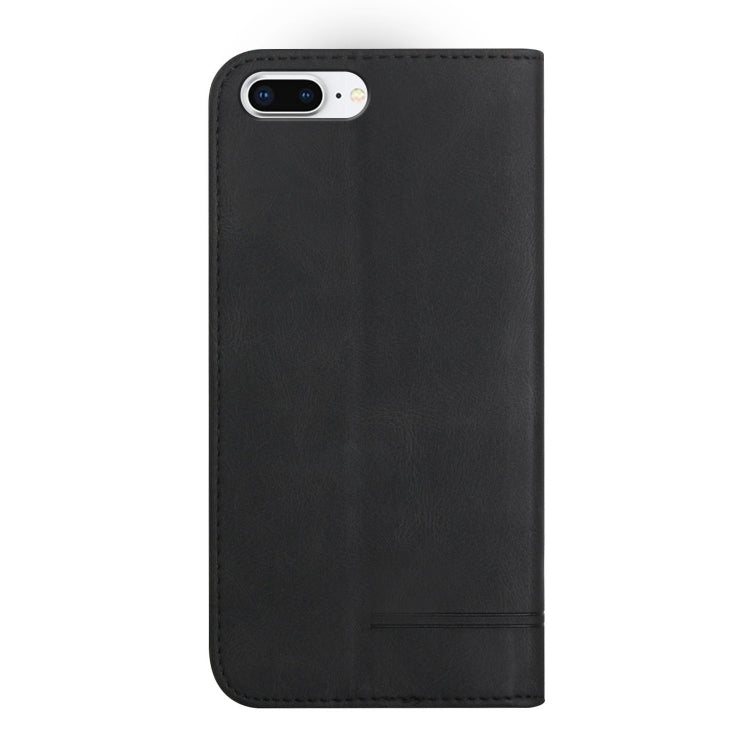 Strong Magnetic Leather Case For iPhone 8 Plus / 7 Plus