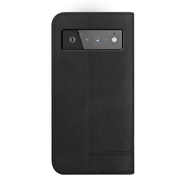 For Google Pixel 6 Pro Strong Magnetic Leather Case