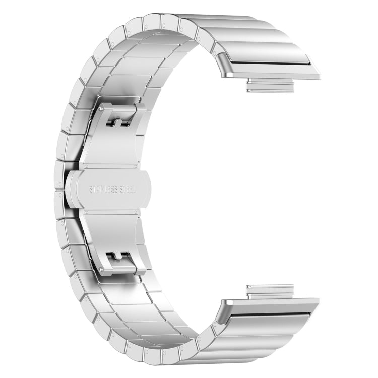 For Huawei Watch Fit 2 One-bead Stainless Steel Watch Band