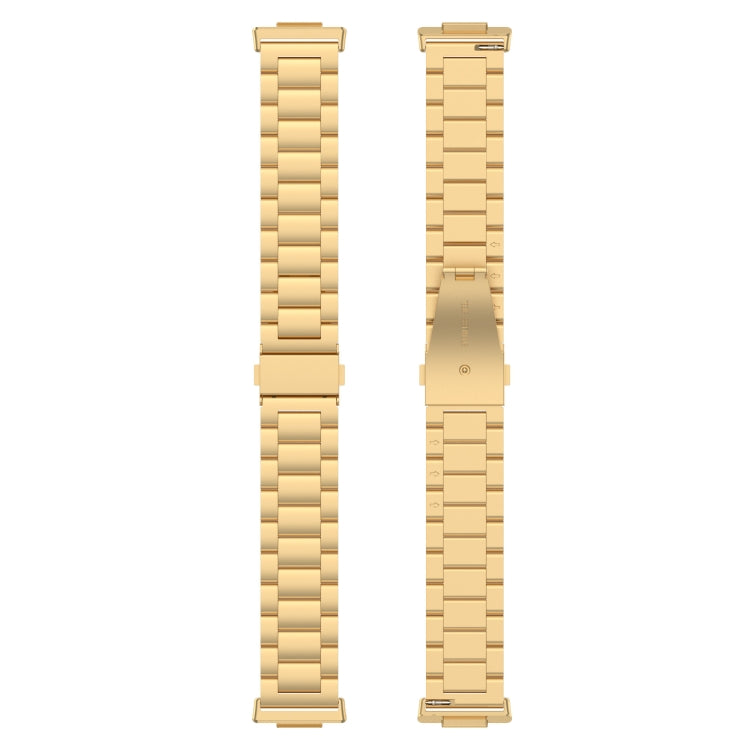 For Huawei Watch Fit 2 Three-bead Stainless Steel Watch Band