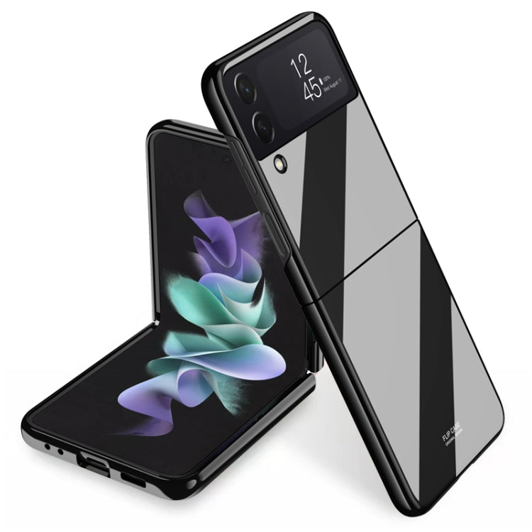 For Samsung Galaxy Z Flip4 Bright Piano Paint Protective Phone Case