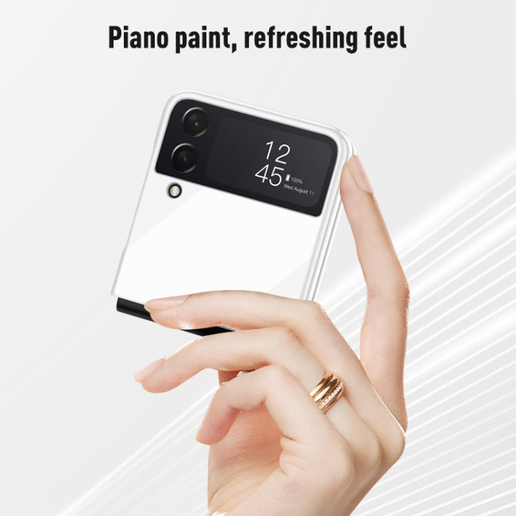 For Samsung Galaxy Z Flip4 Bright Piano Paint Protective Phone Case
