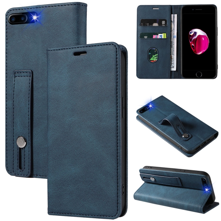 Wristband Magnetic Leather Phone Case For iPhone 7 Plus/8 Plus