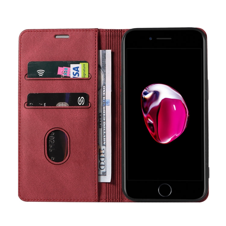 Wristband Magnetic Leather Phone Case For iPhone 7 Plus/8 Plus