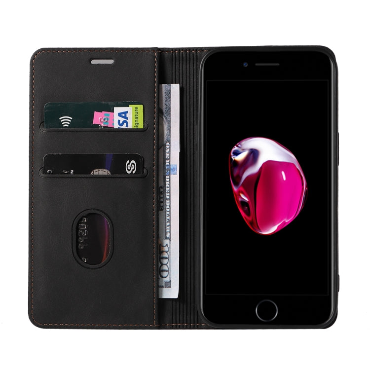 Wristband Magnetic Leather Phone Case For iPhone 7 Plus/8 Plus