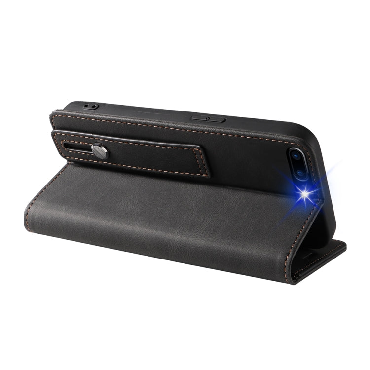 Wristband Magnetic Leather Phone Case For iPhone 7 Plus/8 Plus