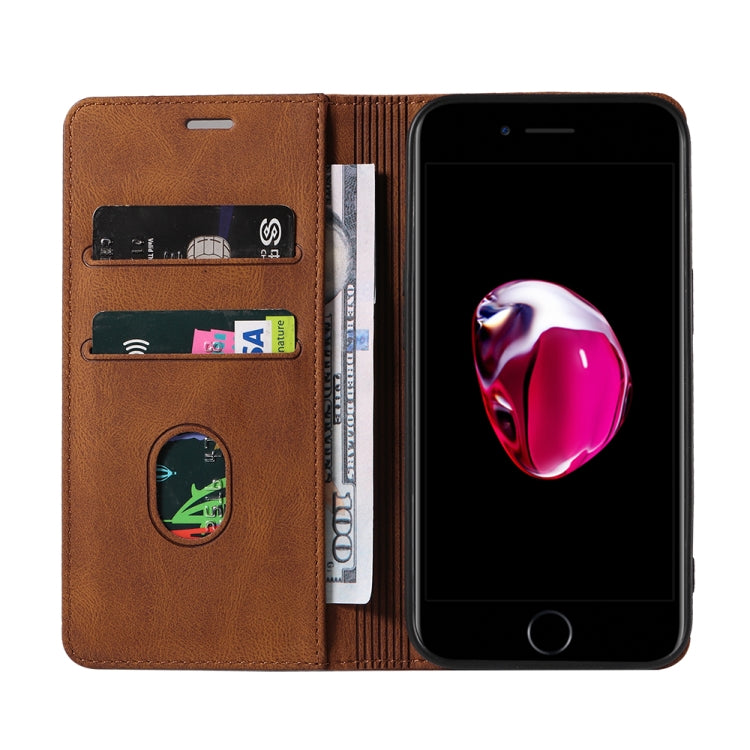 Wristband Magnetic Leather Phone Case For iPhone 7 Plus/8 Plus