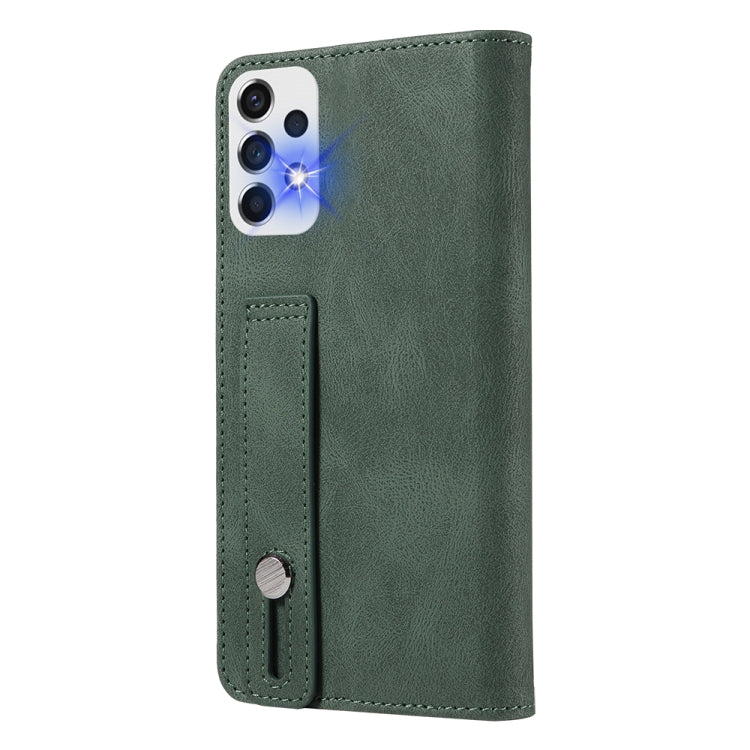 For Samsung Galaxy A53 Wristband Magnetic Leather Phone Case