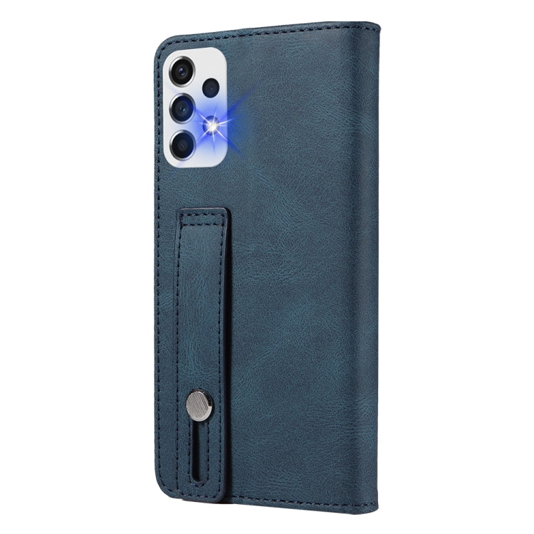 For Samsung Galaxy A53 Wristband Magnetic Leather Phone Case