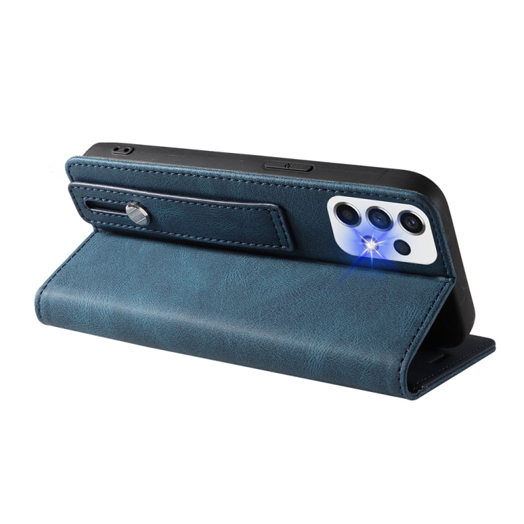 For Samsung Galaxy A53 Wristband Magnetic Leather Phone Case