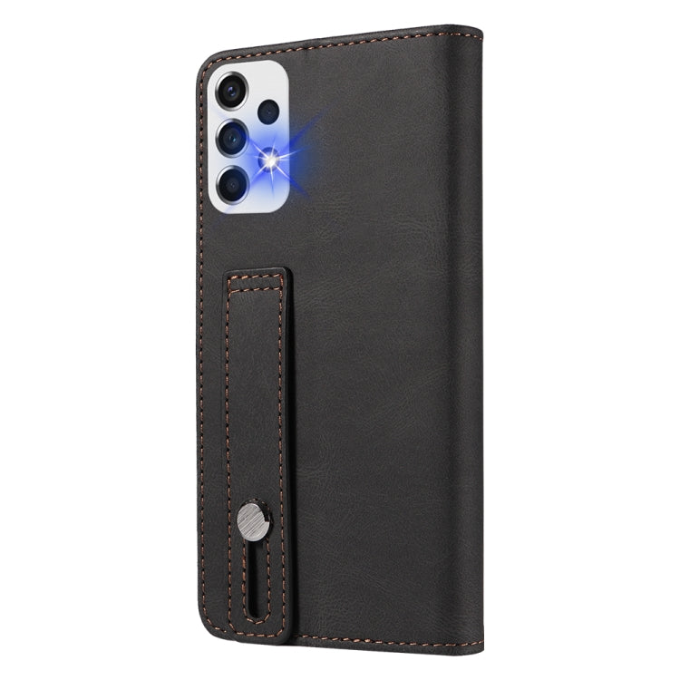 For Samsung Galaxy A53 Wristband Magnetic Leather Phone Case