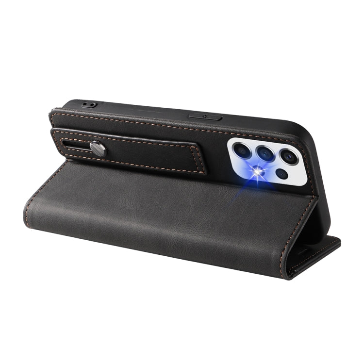 For Samsung Galaxy A53 Wristband Magnetic Leather Phone Case