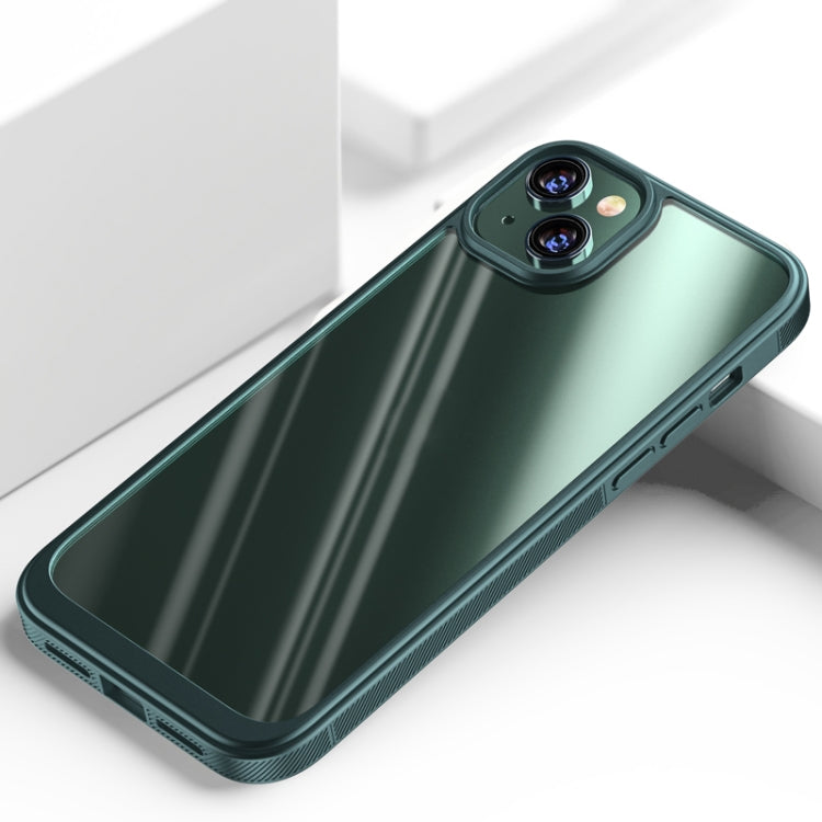 For iPhone 14 Plus Shockproof TPU + PC Phone Case
