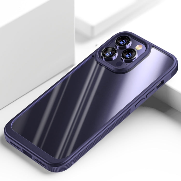 For iPhone 14 Pro Max Shockproof TPU + PC Phone Case