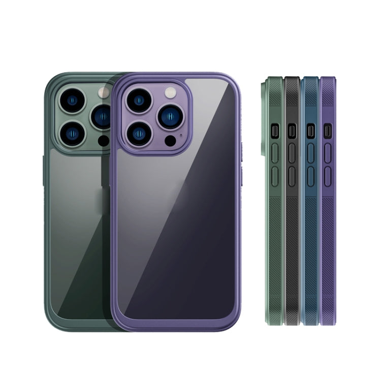 For iPhone 14 Pro Max Shockproof TPU + PC Phone Case