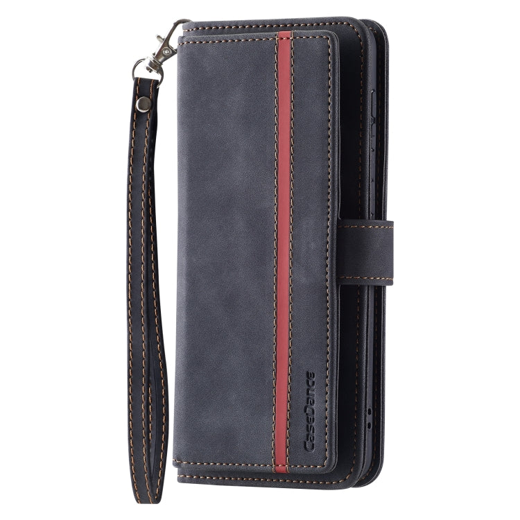 For Samsung Galaxy S20 FE 9 Card Slots Splicing Magnetic Leather Flip Phone Case