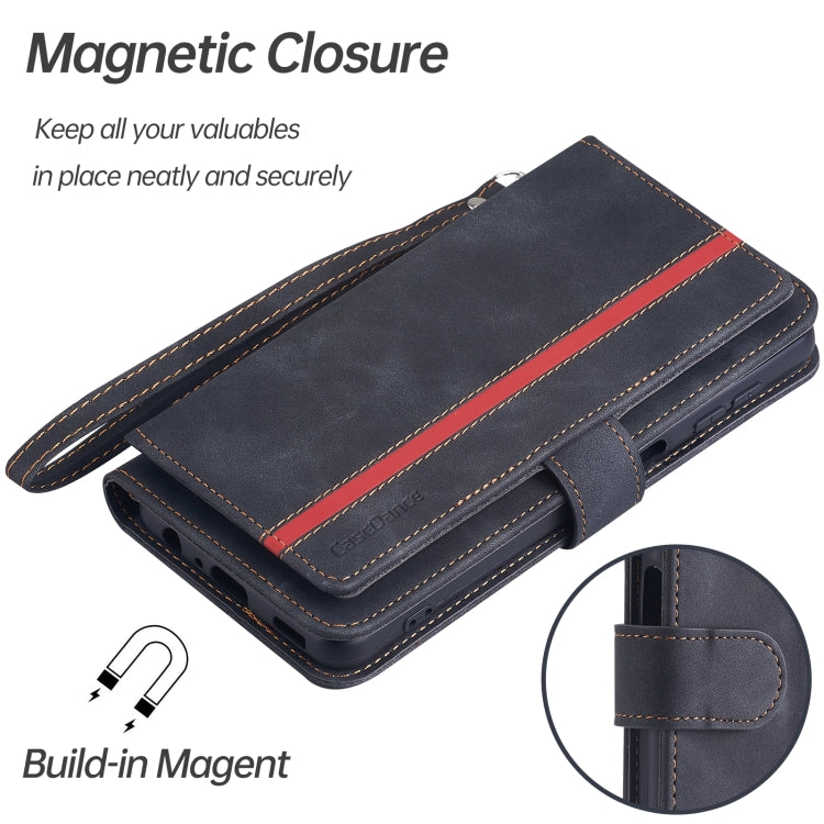 For Samsung Galaxy A13 5G / 4G 9 Card Slots Splicing Magnetic Leather Flip Phone Case