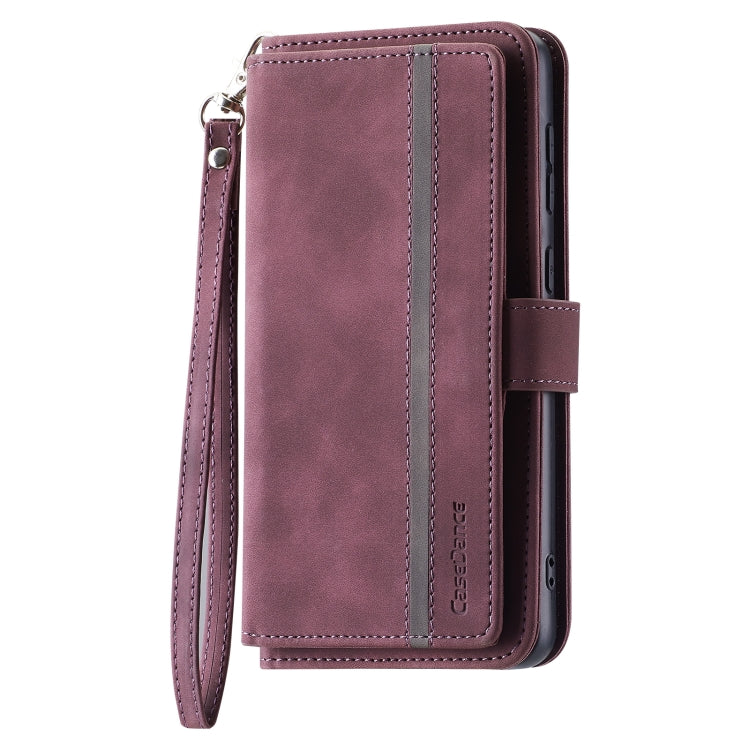 For Samsung Galaxy A33 5G 9 Card Slots Splicing Magnetic Leather Flip Phone Case