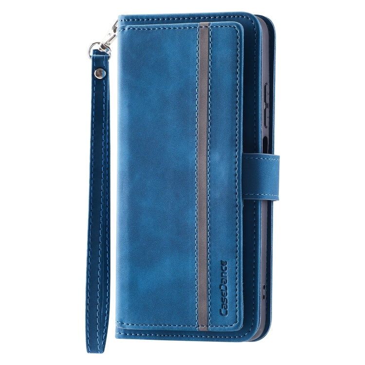 For Xiaomi Poco X4 Pro 5G 9 Card Slots Splicing Magnetic Leather Flip Phone Case