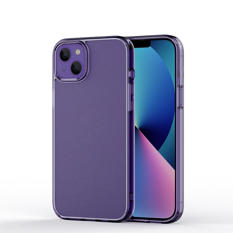 For iPhone 14 Crystal Clear Frosted Phone Case