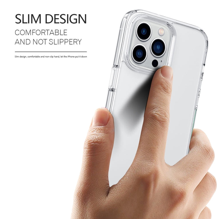 For iPhone 14 Crystal Clear Frosted Phone Case