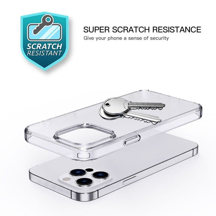 For iPhone 14 Plus Crystal Clear Frosted Phone Case