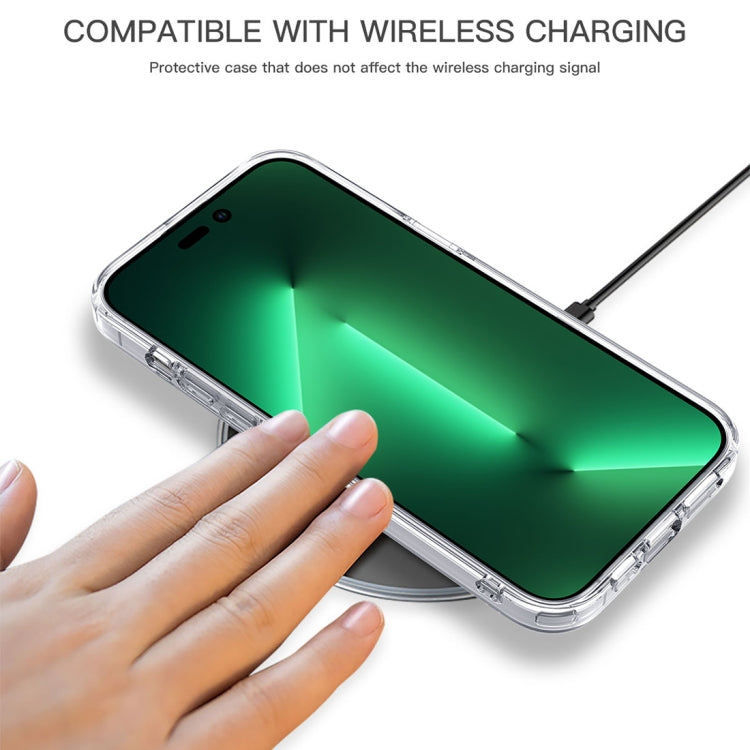 For iPhone 14 Pro Crystal Clear Frosted Phone Case
