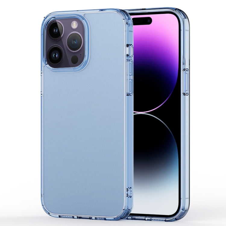For iPhone 14 Pro Max Crystal Clear Frosted Phone Case