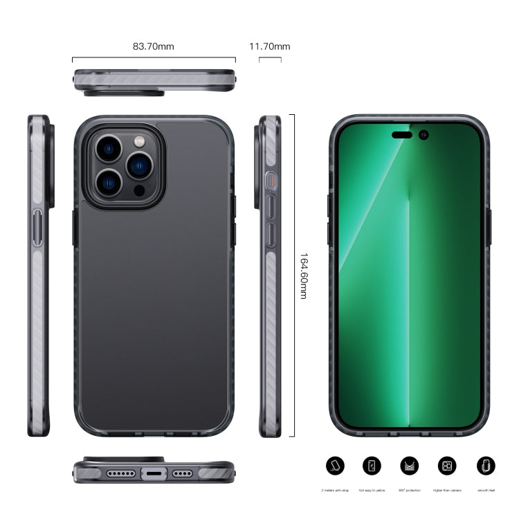 For iPhone 14 Pro Max Dunjia Series TPU + PC Shockproof Phone Case
