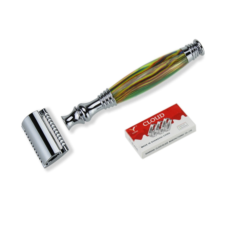 FK-2U Men Manual Shaving Razor Kit with Shaving Brush / Bowl / Soap /  Brush Stand / Blades
