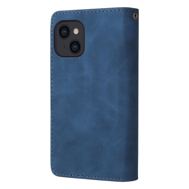 For iPhone 14 Multifunctional Phone Leather Case with Card Slot
