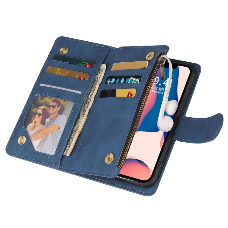 For iPhone 14 Multifunctional Phone Leather Case with Card Slot