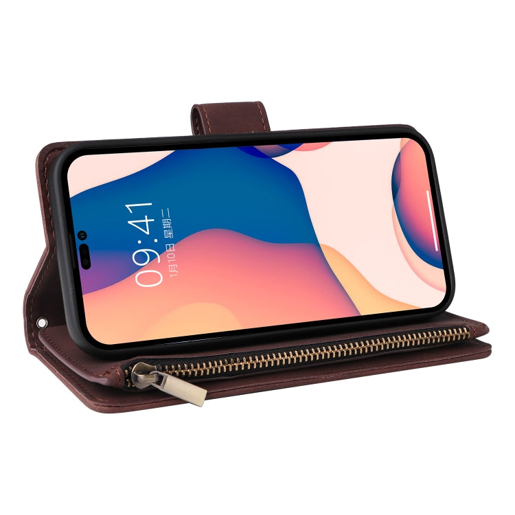 For iPhone 14 Pro Multifunctional Phone Leather Case with Card Slot