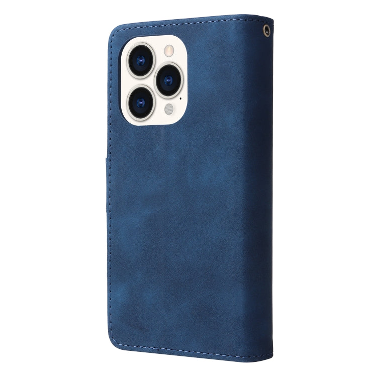 For iPhone 14 Pro Multifunctional Phone Leather Case with Card Slot