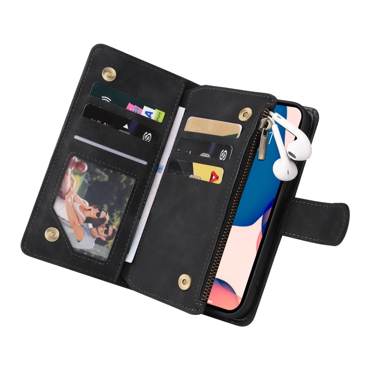 For iPhone 14 Pro Multifunctional Phone Leather Case with Card Slot