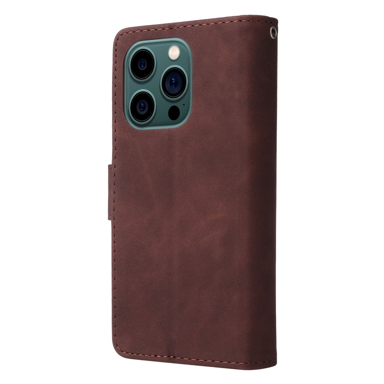 For iPhone 14 Pro Max Multifunctional Phone Leather Case with Card Slot