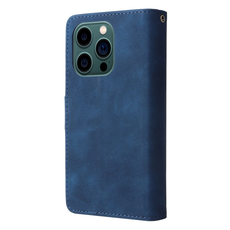For iPhone 14 Pro Max Multifunctional Phone Leather Case with Card Slot