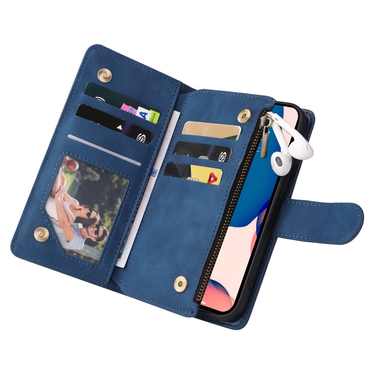 For iPhone 14 Pro Max Multifunctional Phone Leather Case with Card Slot