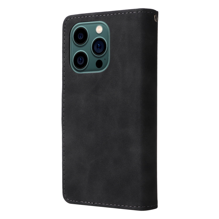 For iPhone 14 Pro Max Multifunctional Phone Leather Case with Card Slot