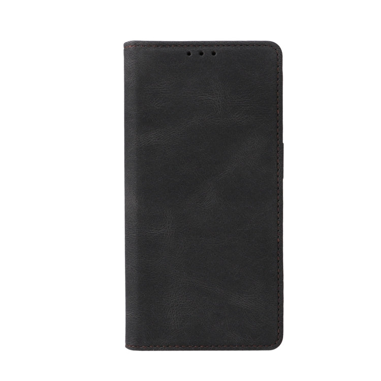 For iPhone 14 Pro Max Simple Suction Closure Horizontal Flip Leather Case