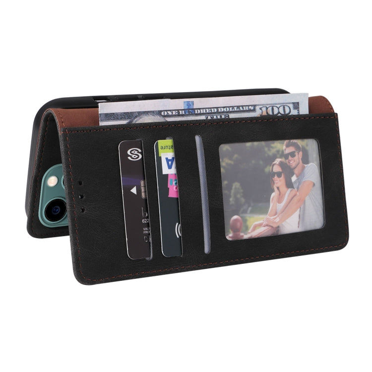 For iPhone 14 Pro Max Simple Suction Closure Horizontal Flip Leather Case