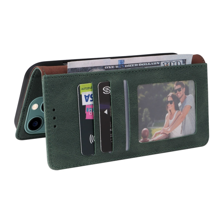 For iPhone 14 Pro Max Simple Suction Closure Horizontal Flip Leather Case