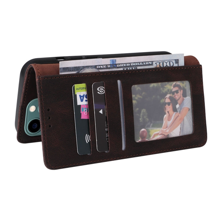 For iPhone 14 Pro Max Simple Suction Closure Horizontal Flip Leather Case