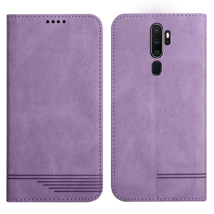 For OPPO A5 2020 Strong Magnetic Leather Case