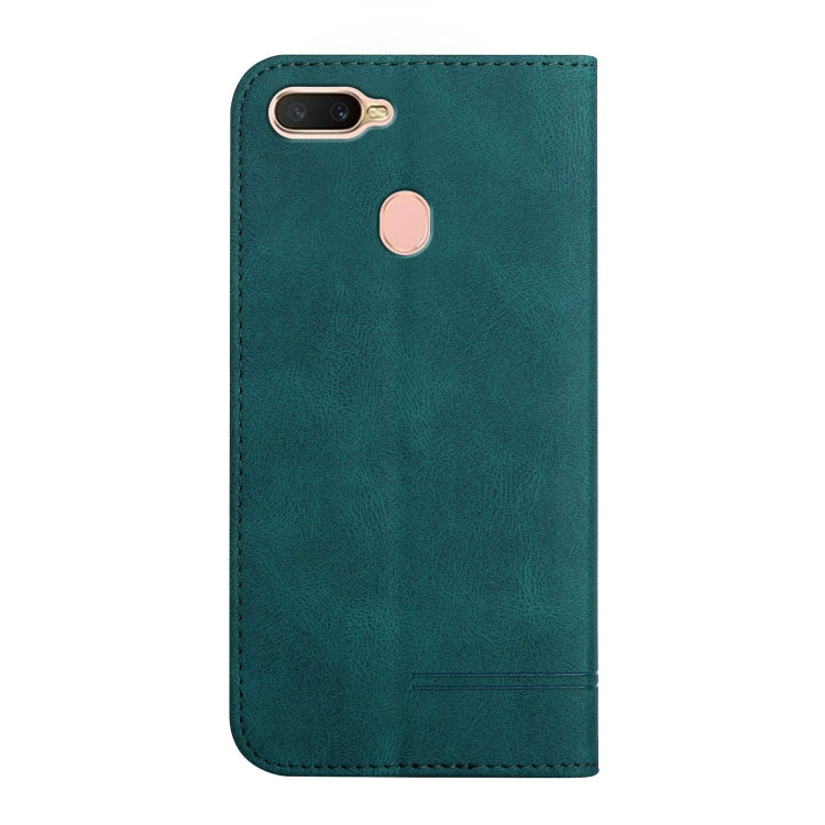 For OPPO A7 / A12 / A5s Strong Magnetic Leather Case