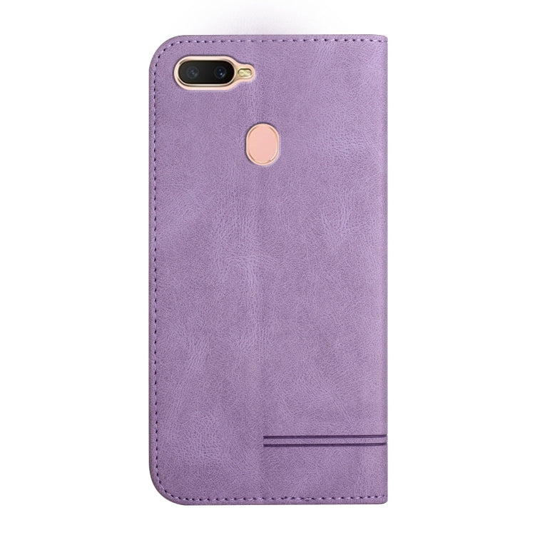 For OPPO A7 / A12 / A5s Strong Magnetic Leather Case