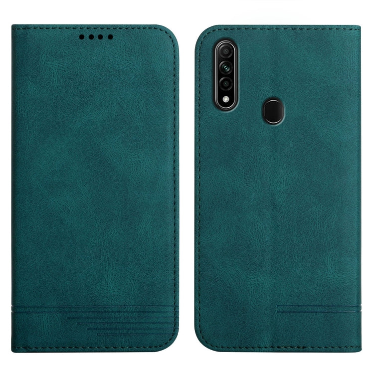For OPPO A8 Strong Magnetic Leather Case