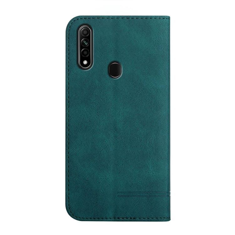 For OPPO A8 Strong Magnetic Leather Case