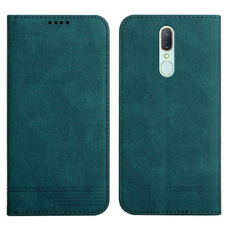 For OPPO A9 Strong Magnetic Leather Case