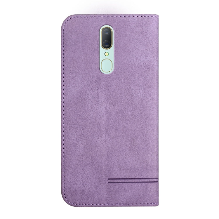 For OPPO A9 Strong Magnetic Leather Case